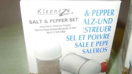 Photo of free Salt & Pepper Pots x 2 Sets (langport) #2