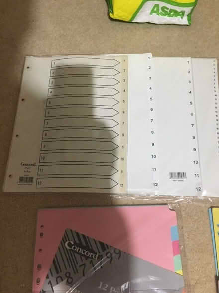 Photo of free Stationery-dividers varios types (North Cheam KT4) #3