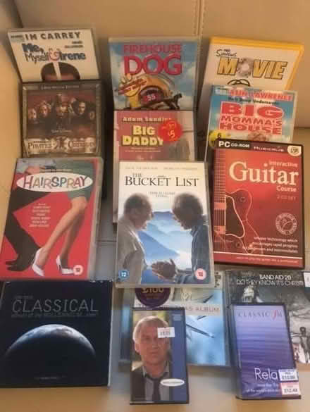Photo of free DVD film and Music Cd's (Winkfield Row RG42) #1
