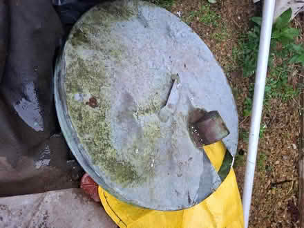 Photo of free Metal waterbutt with lid (Lye Valley OX4) #2