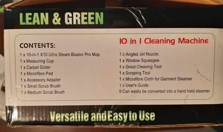 Photo of free Steam cleaner (Glenleigh Park TN39) #4