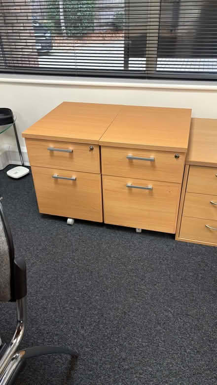 Photo of free Office Pedestals - 2/3 drawer (Great Shelford CB22) #2