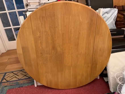 Photo of free Small pine top table and 4 Chairs (Selsdon CR2) #3