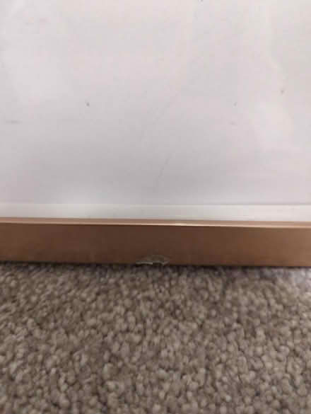 Photo of free Rose gold peg frame (Feering) #3