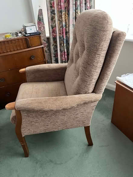 Photo of free HSL High Backed Chair - Excellent Condition. (Mill Green AL7) #4