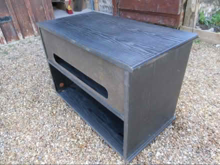 Photo of free TV base unit with cupboard under (Westdean BN25) #3