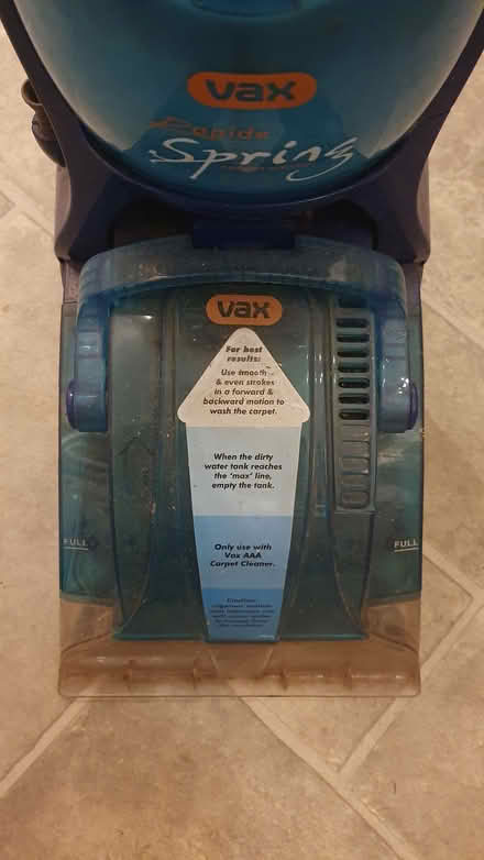 Photo of free Vax carpet cleaner (Stocksbridge S36) #2