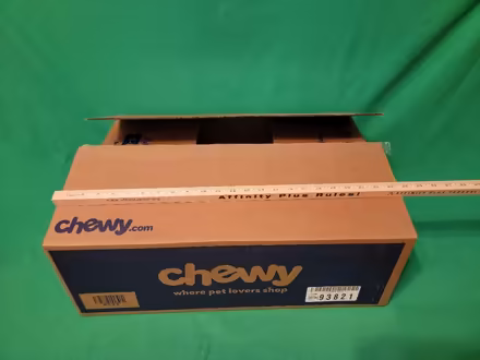 Photo of free One Chewy box 24w x 18d x 9h (West 7th) #2