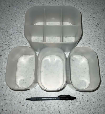 Photo of free Muji small polypropylene vanity cases set (Arborfield Garrison RG2) #2