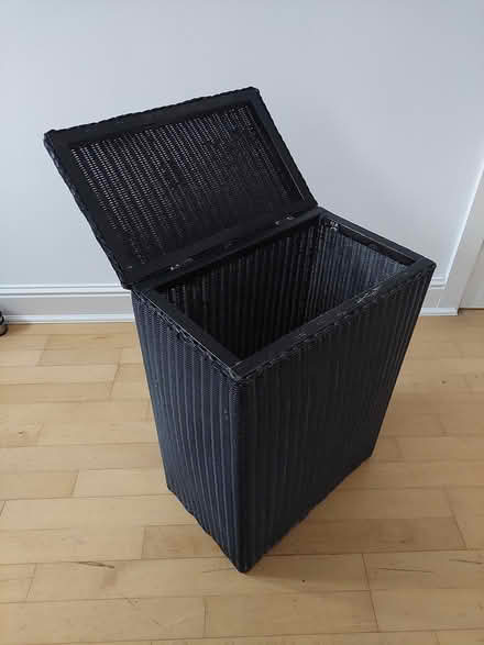 Photo of free Laundry basket/box Lloyd Loom-style (Jesmond Park East) #1