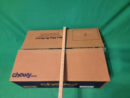 Photo of free One Chewy box 24w x 18d x 9h (West 7th) #3