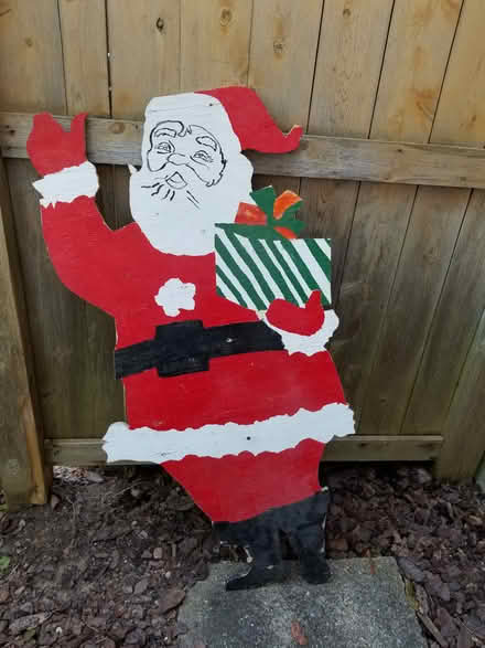 Photo of free Plywood Santa cutout (Hunt Club) #1