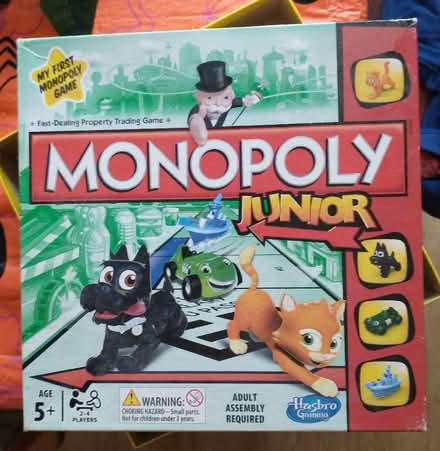 Photo of free Monopoly Junior (parts only) (Clewer Green SL4) #1