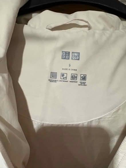 Photo of free Uniqlo size S women’s cream coat (CT8 8bf) #2