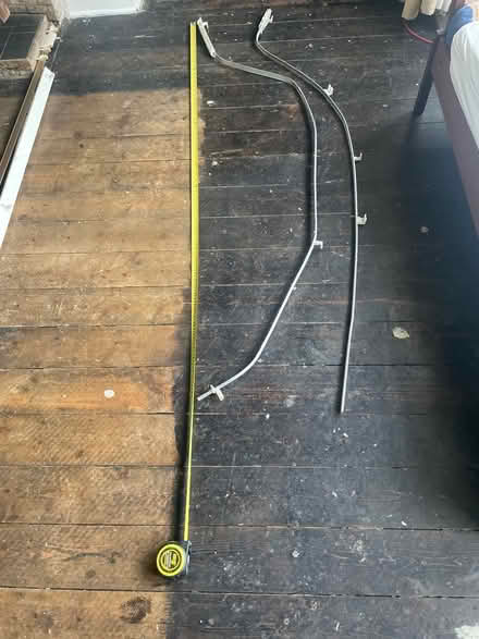 Photo of free 2 x bent Curtain track (Heaton Chapel SK4) #1