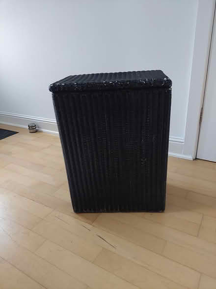 Photo of free Laundry basket/box Lloyd Loom-style (Jesmond Park East) #2