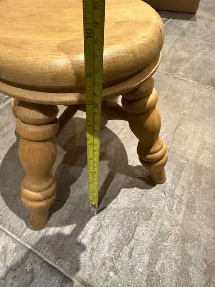 Photo of free Little Wood Stool / Plant Stand (Esher KT10) #2