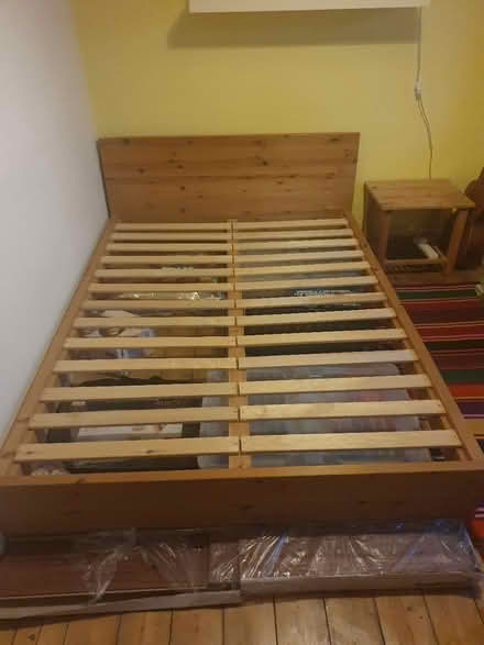 Photo of free Double bed and matress (S2, Heeley) #2