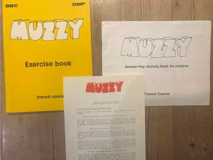 Photo of free Muzzy French course exercise book (unused) (Northwood Golf Course HA6) #1
