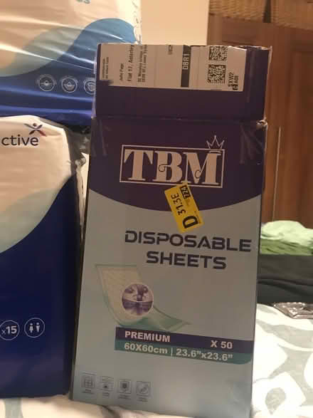 Photo of free Incontinence pads xl & sheets (Lower Sydenham) #2