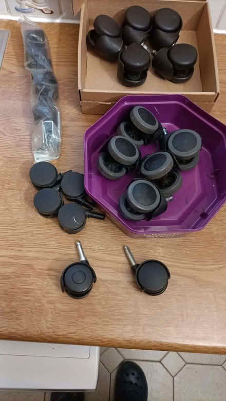 Photo of free Chair castors (Chelsfield BR6) #1