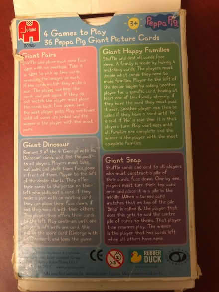 Photo of free Peppa Pig playing cards (Great Meols CH47) #2