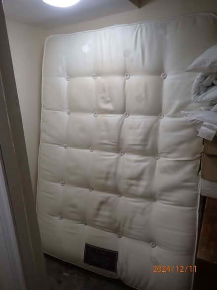 Photo of free Double bed base and pocket sprung mattress (Fairfield LA1) #3