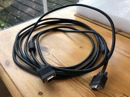 Photo of free 5 meter VGA cable (Braybrooke Road, Hastings TN34) #1
