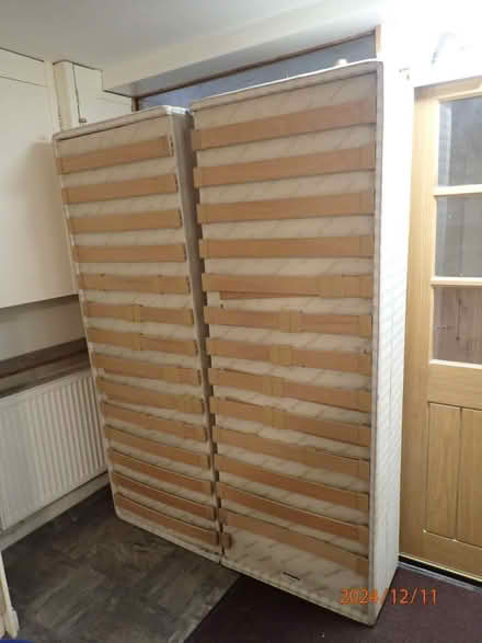 Photo of free Double bed base and pocket sprung mattress (Fairfield LA1) #2