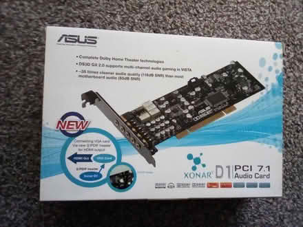 Photo of free PIC 7.1 Audio card (WA13. Lymm area) #2