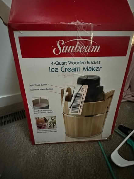 Photo of free Wood Ice cream maker (Deer Park in Fairfax, CA) #1