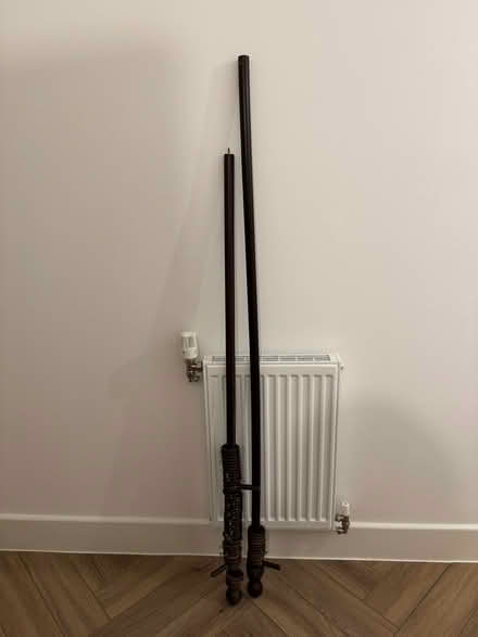 Photo of free Dark wood long curtain pole (SE1) #2