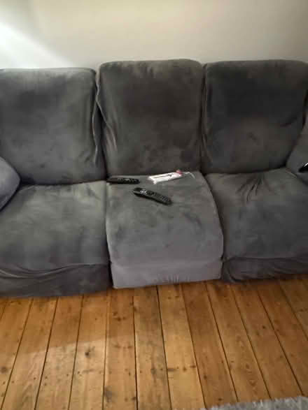 Photo of free Three seater sofa (Staines upon thames) #1
