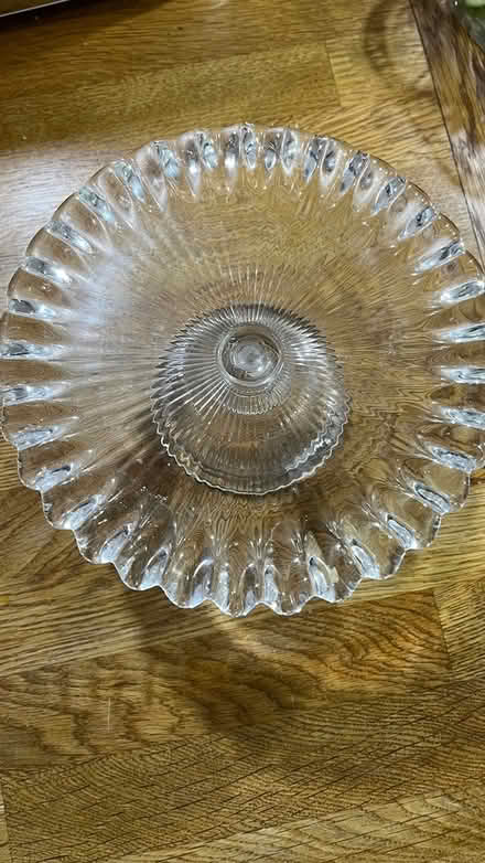 Photo of free Small glass cake stand (SG6 3) #2