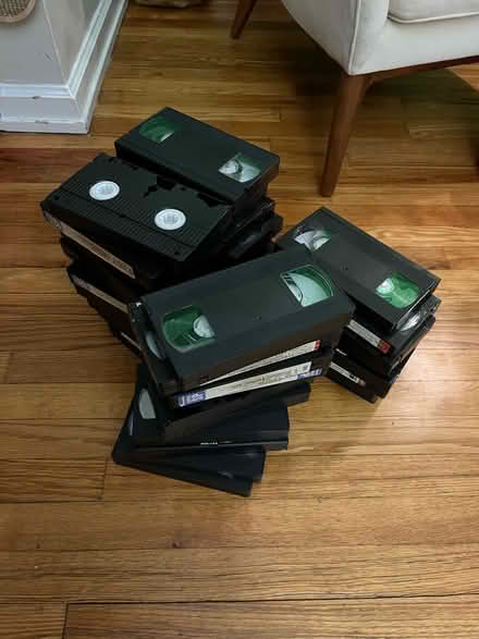 Photo of free VHS tapes for creative up-cyclers (Hastings-on-Hudson) #1