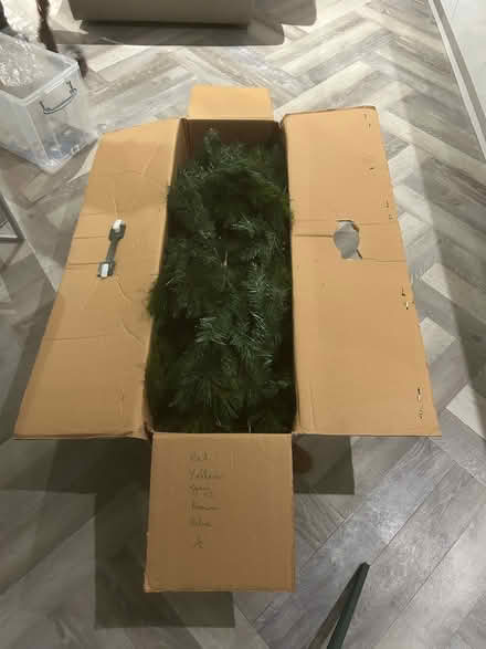 Photo of free 6ft Artificial Christmas Tree (HG2) #2