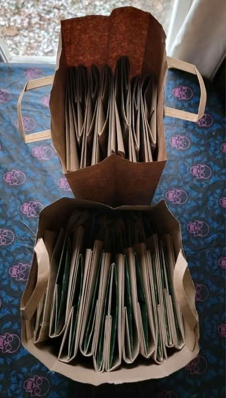 Photo of free 2 Bags of Paper Bags most w handles (West 7th) #1