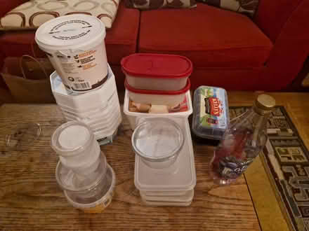 Photo of free Plastic tubs/tupperware (S8 Woodseats) #1