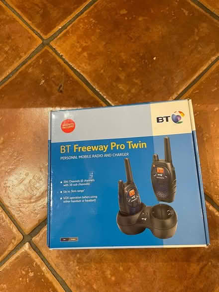 Photo of free BT freeway pro twin personal radios (West Hoathly) #1