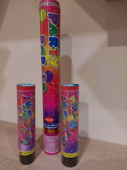 Photo of free Party poppers (Camberley GU15) #1