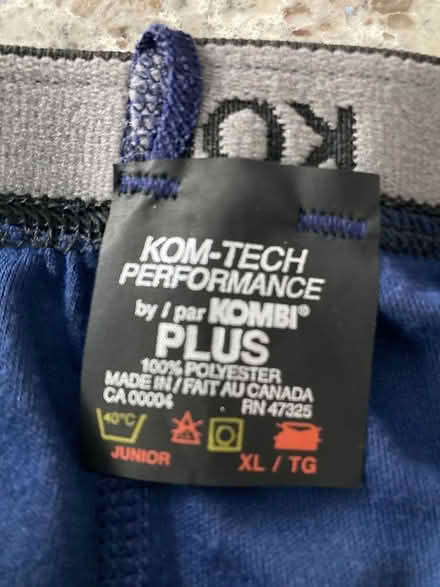 Photo of free Unworn Kombi Jr XL Long Underwear (Greenbank/West Hunt Club) #3
