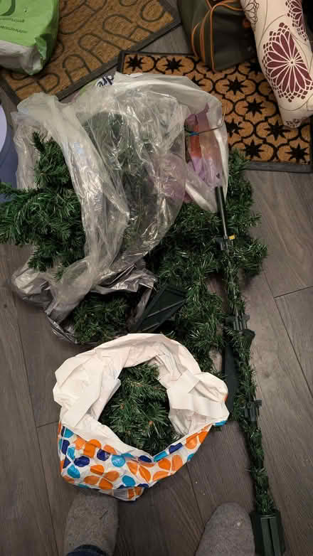 Photo of free Christmas tree, 6 ft, several sections (Warley HX2) #1