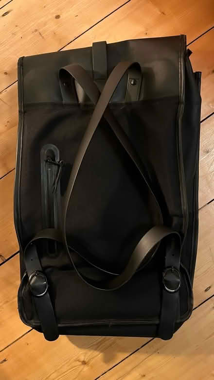 Photo of free Black rainproof backpack (E5 0QX) #2