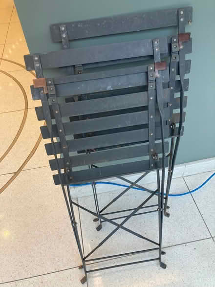 Photo of free Metal outdoor folding chairs (Kew TW9) #1