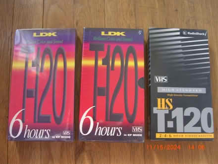 Photo of free VHS tapes and VHS player cleaner (Pleasantville) #1