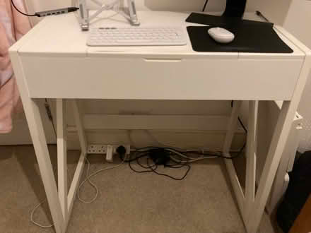 Photo of free White dressing table/small desk (SW2) #3