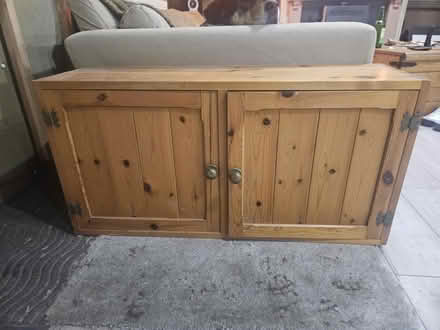 Photo of free Pine cupboard (dog not included!) (Henwick) #1