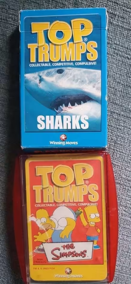 Photo of free 2 X Top trumps card games (Gerard's Bridge WA11) #1