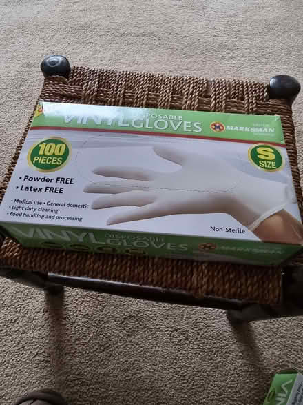 Photo of free Vinyl gloves (Harrogate HG1) #1