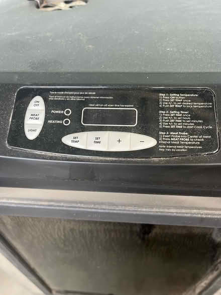 Photo of free Electric smoker (Ventura) #2